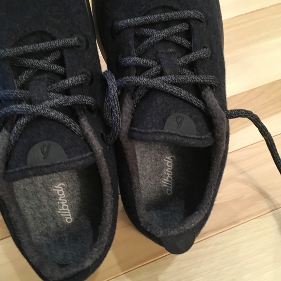 Allbirds like New Women's Wool Runners Natural Black Comfort Shoes Size 10 - Picture 5 of 9
